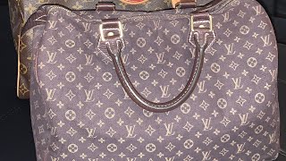 Louis Vuitton Idylle Speedy 30  Fusain  discontinued Lv [upl. by Lacagnia]