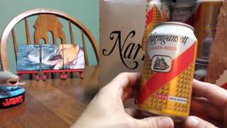 Jaws 40th Anniversary 1975 Narragansett Lager Beer Opening [upl. by Hashimoto]