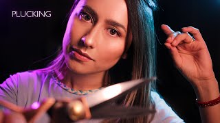 ASMR Negative Energy Removal with Scissors ✨ Hand Movements Hand Sounds and Minimal Talking [upl. by Htilil53]