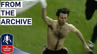 Giggs Unforgettable Solo Goal  Manchester United v Arsenal  FA Cup Semi Final 1999  Classics [upl. by Sieber]