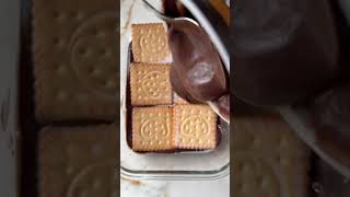 como hacer tarta de galletas proteicasrecetas rapidas shorts [upl. by Male]