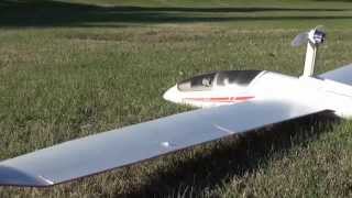 Flying the ST Models DG1000 EPO Brushless Glider [upl. by Rubbico63]