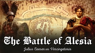 💥 The Battle of Alesia  Julius Caesar vs Vercingetorix [upl. by Ahsilef]