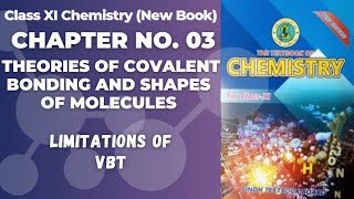 Ch 3 Theories of covalent bonds  limitations of VBT  Class 11 Chemistry new book Sindh board [upl. by Noy217]