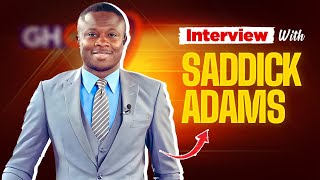 Interview With Saddick Adams [upl. by Hosfmann704]