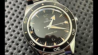 The Omega Seamaster 300 2021 Refresh Wristwatch The Full Nick Shabazz Review [upl. by Alahc875]