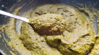 Basale soppina gojjuMalbar spinach chutney ಬಸಳೆ ಗೊಜ್ಜು Basale leaves chutneyಬಸಳೆ ಸೊಪ್ಪಿನ ಗೊಜ್ಜು [upl. by Annaet]