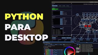 6 Frameworks de Python para Desktop  Apps Desktop en Python [upl. by Einnus]