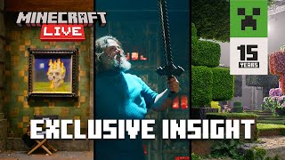 Minecraft Live 2024 A MINECRAFT MOVIE  EXCLUSIVE INSIGHT [upl. by Dorolice]