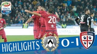 Udinese  Cagliari 01  Highlights  Giornata 13  Serie A TIM 201718 [upl. by Ulrich]