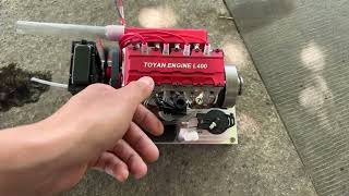 DIY Toyan Engine FSL400  EngineDIY [upl. by Merari463]