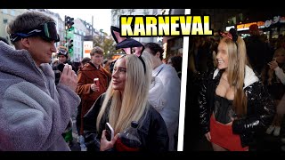 Wie GUT KÜSSEN FRAUEN an Karneval  Streetcomedy Köln 2024  TomSupreme [upl. by Sailesh]