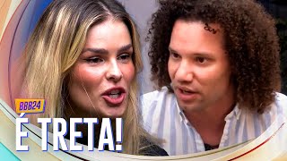 MAYCON E YASMIN BRUNET DEBATEM APÓS FORMAÇÃO DE PAREDÃO 😲  BBB 24 [upl. by Dareece]