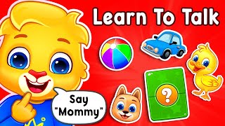 Baby Learning First Words  Learn to Talk For Babies  Toddler Videos amp Songs With Lucas amp Friends [upl. by Alard]