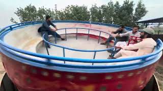 Round Up Funny Ride in Amusement Park Sharqpur [upl. by Dnomder]