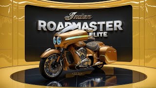 Luxury Touring Elevated The 2025 Indian Roadmaster Elite Review [upl. by Avilo]