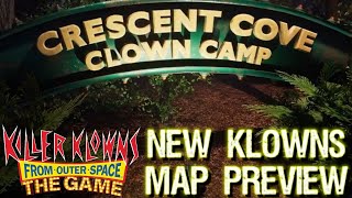 Camp Clown Map revealed for Killer Klowns from Outer Space the Game killerklowns [upl. by Notsnorb]