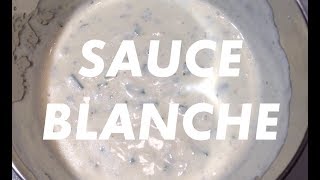 RECETTE DE LA SAUCE BLANCHE MENTHE [upl. by Daune]