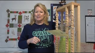 Quilt Chat Introducing the PTWT Ruler Rack Some Finishes Goings On and New Goodies [upl. by Skiba]