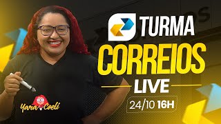 LIVE CORREIOS  Língua Portuguesa  2410 16h  Yara Coeli [upl. by Ulysses]