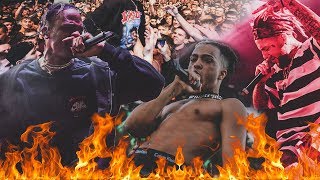 THE MOST LIT LIVE SHOWS amp CONCERTS COMPILATION Ft Travis Scott Lil Uzi Vert XXXTentacion [upl. by Akeenahs]