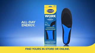 Dr Scholls®  Work Insoles with Massaging Gel® [upl. by Yelsiap]