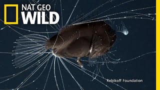 FirstEver Footage of DeepSea Anglerfish Mating Pair  Nat Geo Wild [upl. by Balkin]