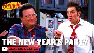 Kramer amp Newman Clash At New Years  The Millennium  Seinfeld [upl. by Noiek]