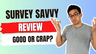 SurveySavvy Review  Is This Legit amp Can You Make Big Money Hmm Lets See [upl. by Llednik]