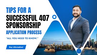 Tips for a Successful 407 Sponsorship Application Process  Training Visa Australia  MCA [upl. by Ariella537]