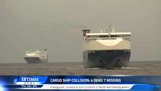 Cargo ship collision 4 dead 7 missing [upl. by Hutt]