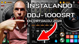 pioneer DDJ1000SRT  Instalación en Windows 11 con VirtualDJ 2024 [upl. by Aloysius380]