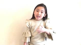 All The Way by Ledisi  incredible cover by 7 year old MaleaEmma [upl. by Sirovart484]