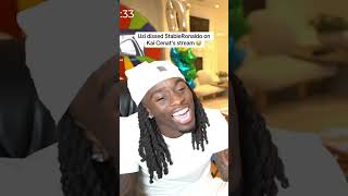 Lil uzi disses stable ronaldo on kai’s stream fyp kaicenat stableronaldo liluzivert [upl. by Pappas]