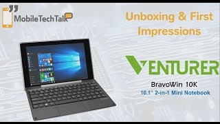 Venturer BravoWin 10KT  Unboxing amp First Impressions [upl. by Maxey194]