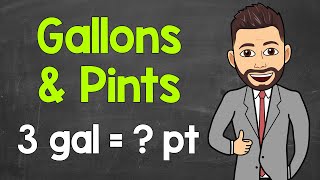 How Many Pints in a Gallon  Gallons to Pints amp Pints to Gallons [upl. by Grae83]