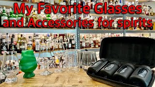 My Favorite Spirit Glassware amp Accessories [upl. by Anirehs364]