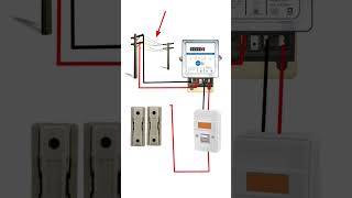 electrician video  home wiring  electronic electricianwork shorts video [upl. by Esdras974]