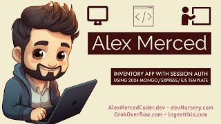 AM Coder  Inventory App with Session Auth using ExpressEJSMongo Template [upl. by Brew]