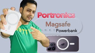 Portronics magsafe ⚡️powerbank 🔋 Unboxing Review 🔥 [upl. by Shurlocke280]