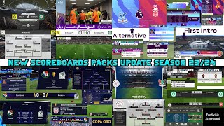 NEW SCOREBOARDS PACKS UPDATE SEASON 2324  ALL PATCH COMPATIBLE  REVIEWS GAMEPLAY [upl. by Carine]