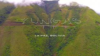 Yungas Drone La Paz  Bolivia [upl. by Naimerej274]