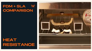 Testing Heat Resistance FDM vs SLA 3D Printers [upl. by Lexerd]