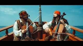 2CELLOS  Pirates Of The Caribbean OFFICIAL VIDEO [upl. by Faye]