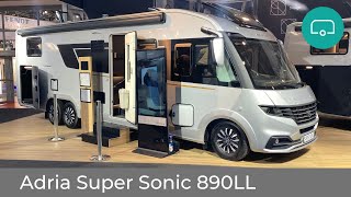 Premium Mercedes Motorhome  Adria Supersonic 890LL [upl. by Tynan914]