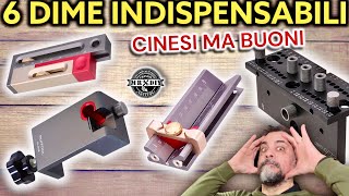 6 utensili cinesi di buona qualità per falegnameria Dima e jig per montare mobili e fori banggood [upl. by Anayek]