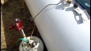 How To Transfer Propane Gas From One Tank To Another [upl. by Cochrane]