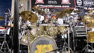 Tony Colemans Drum Solo at Woodstick 2010 Part 1 [upl. by Ahsinor471]