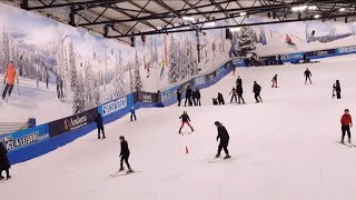 Snowdome UK  Family outing playing in the snow [upl. by Aliam]