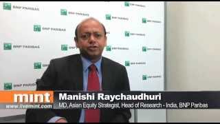 Manishi Raychaudhuri of BNP Paribas on outlook for FIIs and equity [upl. by Ranilopa]